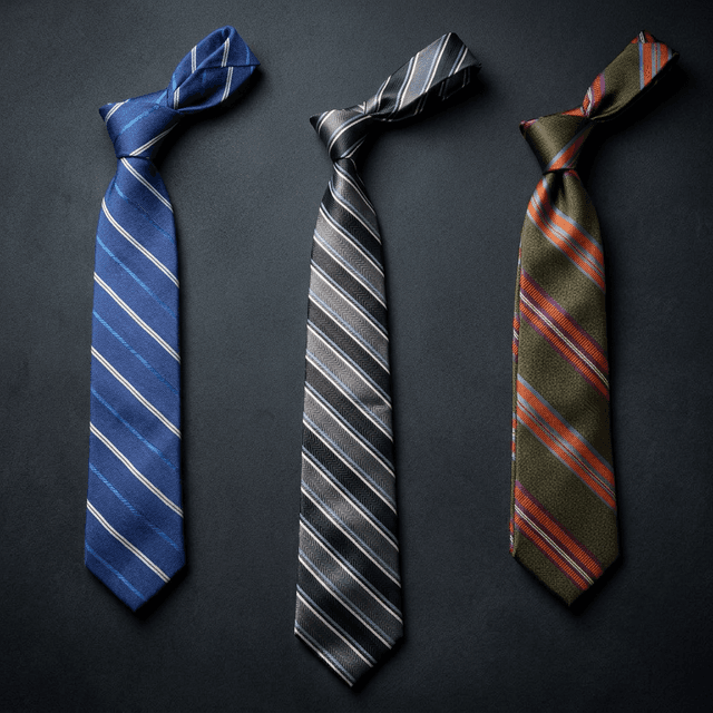 Colección Corbatas Regiment Rayas Clásicas